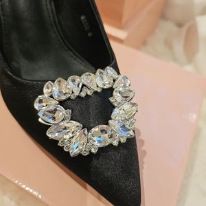 Satin Wrap Heels